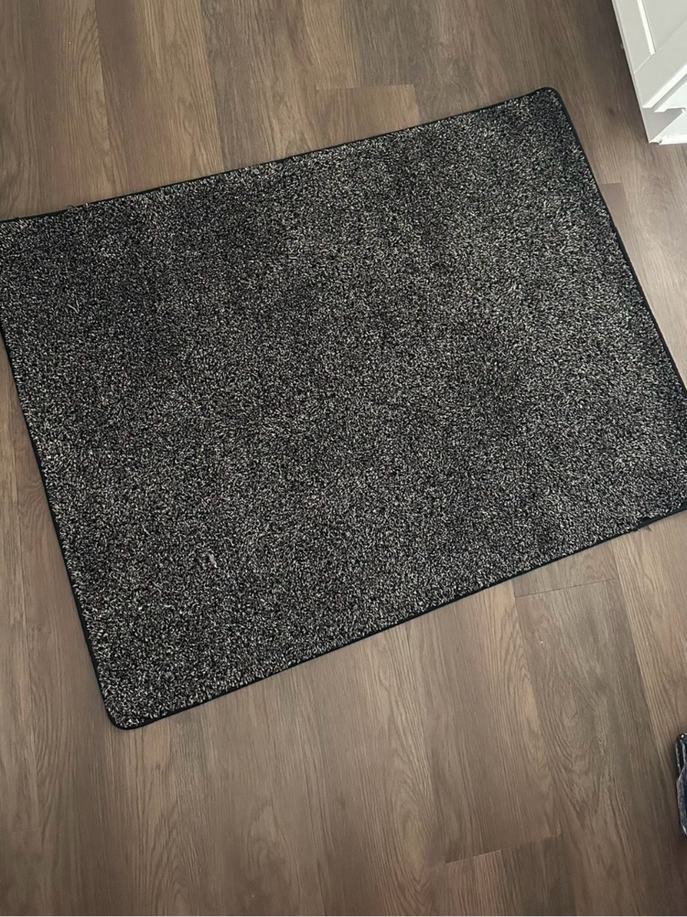 Durable Grey/Black Door/Floor Mat from Costco